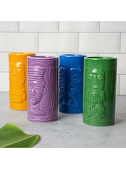 MenKind #Winning Set of 4 Tiki Mugs Set - Image 1 of 6