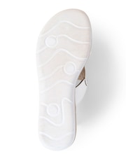 Pavers White Embellished Mule Sandals - Image 5 of 5