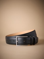 Black Signature Leather Belt - Image 2 of 4