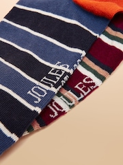 Joules Men's Rilla Red Pack of Two Trainer Socks - Image 2 of 3
