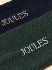 Joules Kingsbury Multi 2 Pack Socks - Image 3 of 3