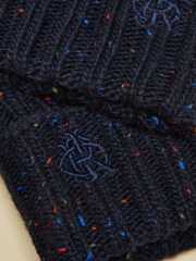 Joules Hammond Navy Lined Gloves - Image 3 of 3