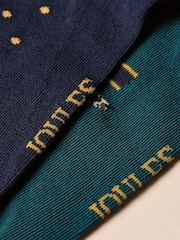 Joules Kingsbury Green 2 Pack Socks - Image 3 of 3