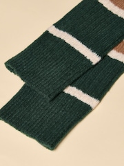 Joules Gibson Green/Navy Cosy Socks - Image 2 of 3