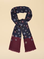 Joules Mayfair Navy Scarf - Image 1 of 3