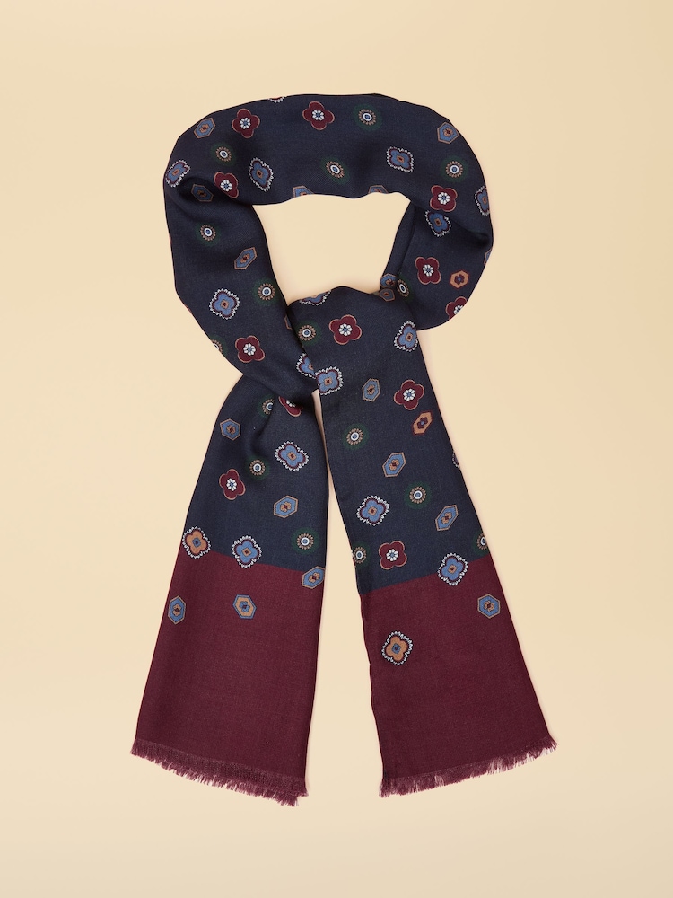 Joules Mayfair Navy Scarf - Image 1 of 3