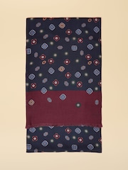 Joules Mayfair Navy Scarf - Image 2 of 3