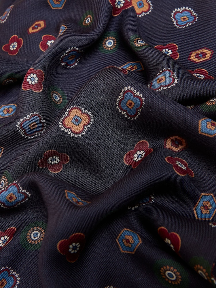 Joules Mayfair Navy Scarf - Image 3 of 3