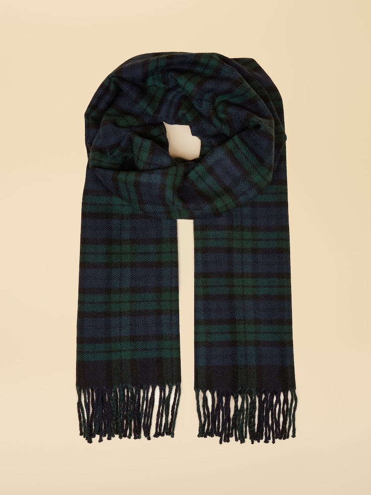 Joules Langtree Navy Scarf - Image 1 of 3 Joules Langtree Navy Scarf - Image 1 of 3