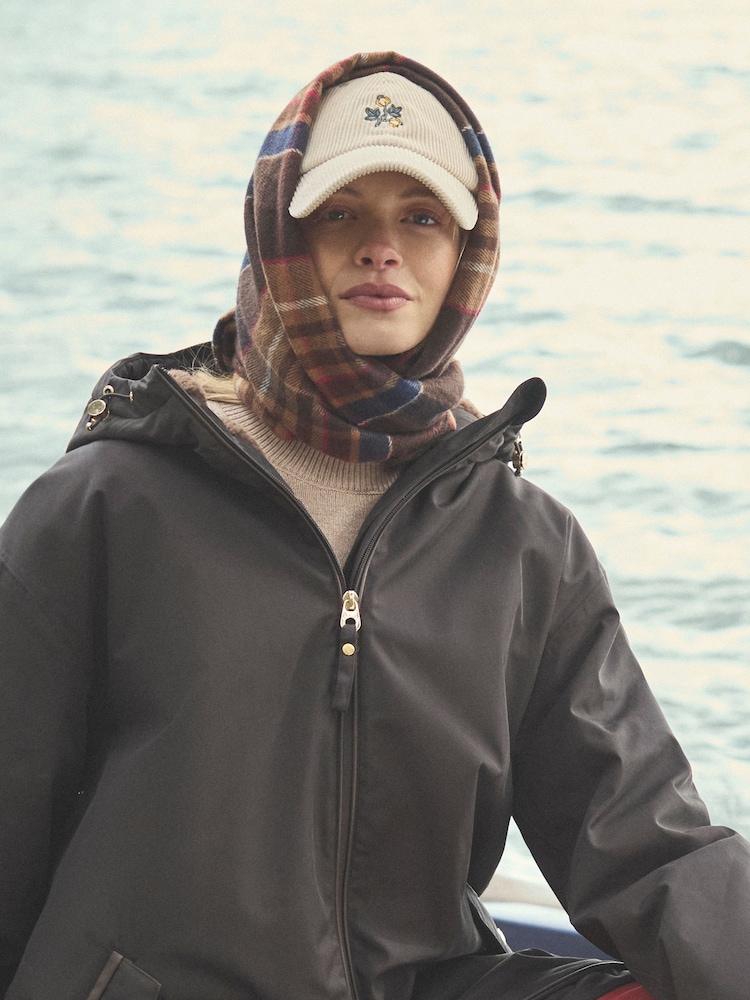 Joules Langtree Brown Scarf - Image 2 of 9