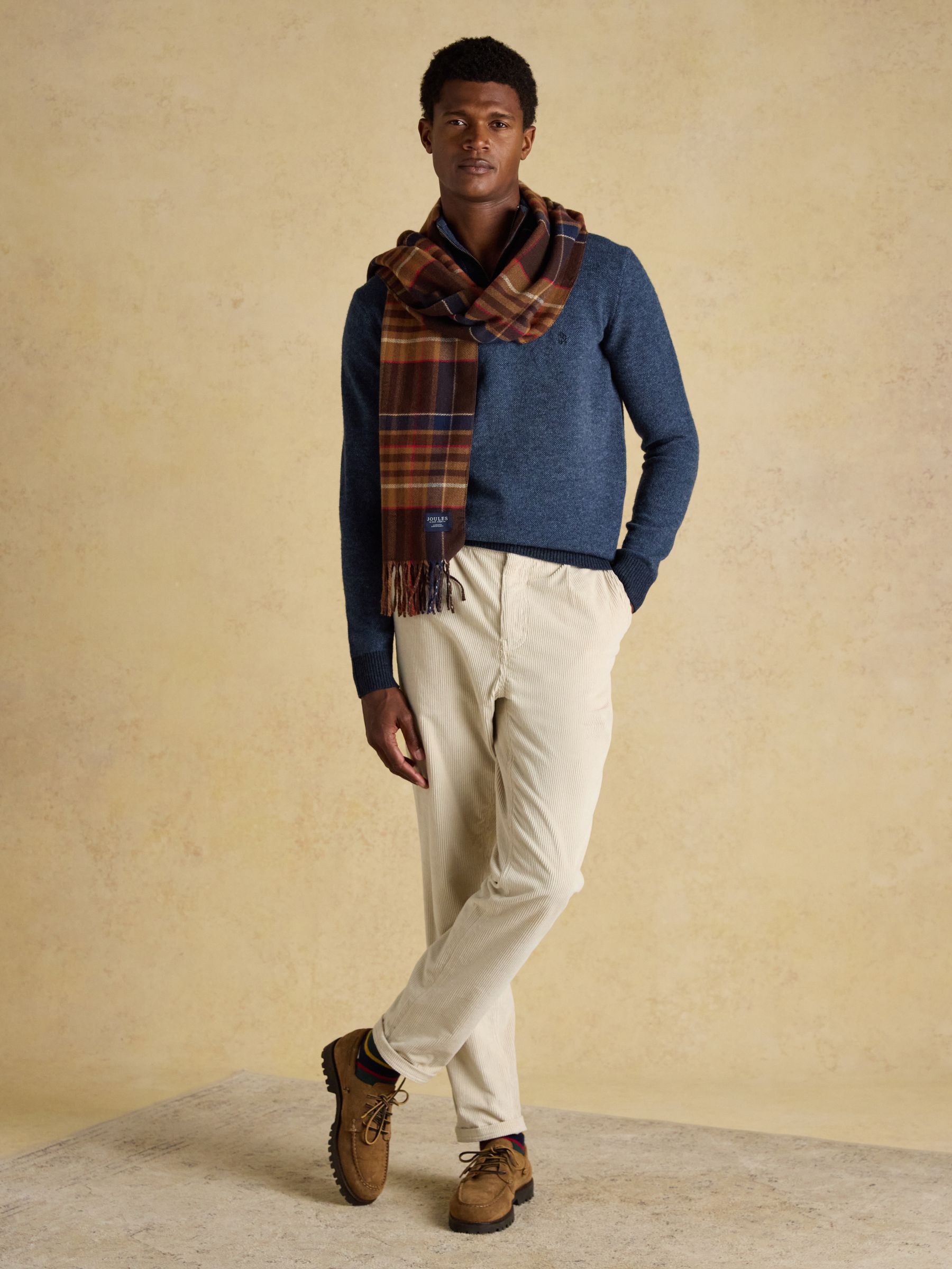 Comprar Cachecol grande xadrez Langtree da Joules from Next Brazil