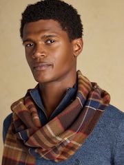 Joules Langtree Brown Scarf - Image 5 of 9