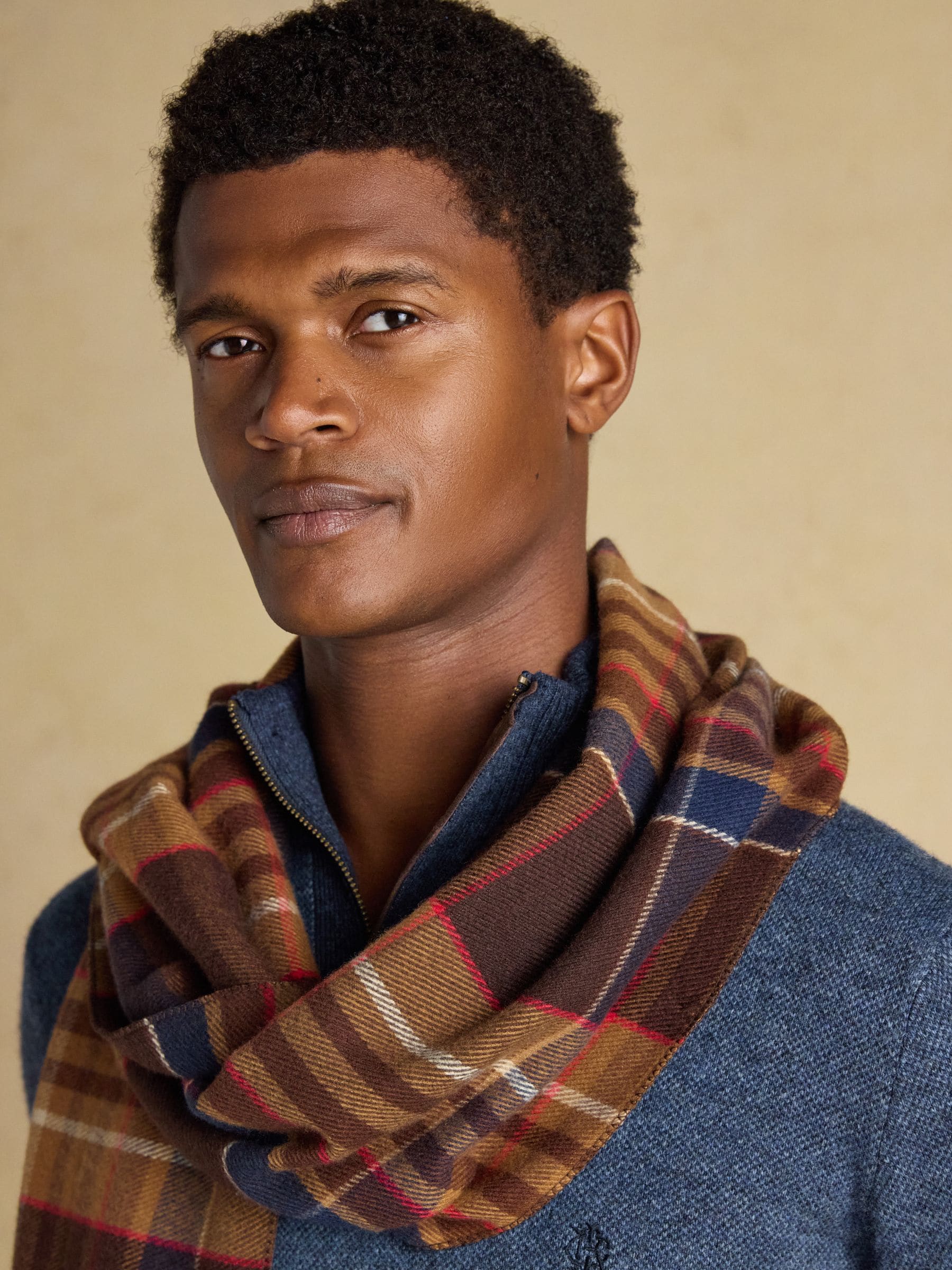 Comprar Cachecol grande xadrez Langtree da Joules from Next Brazil