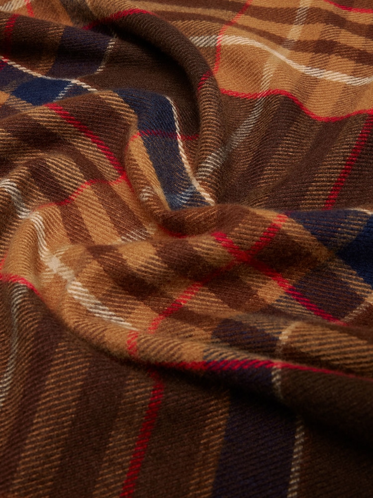 Joules Langtree Brown Scarf - Image 9 of 9 Joules Langtree Brown Scarf - Image 9 of 9