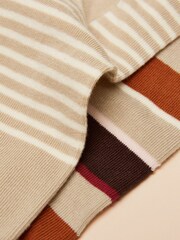 Joules Everyday Orange/Neutral 2 Pack Socks - Image 3 of 3
