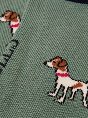 Joules Everyday Green/Blue 2 Pack Socks - Image 2 of 3