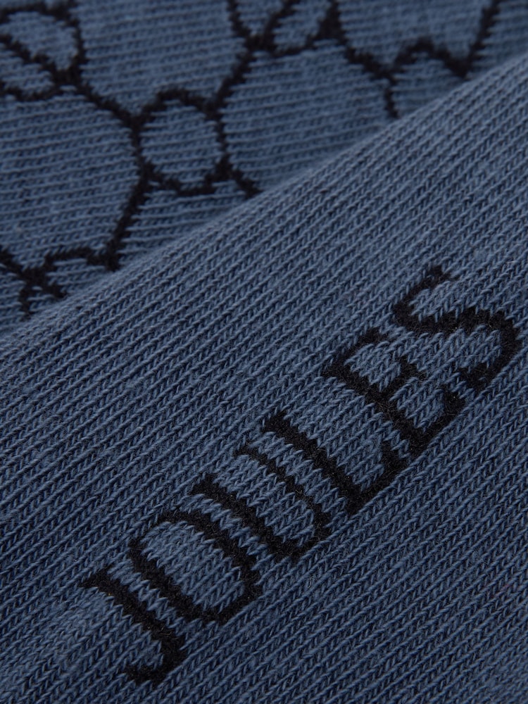 Joules Everyday Navy 2 Pack Socks - Image 3 of 3 Joules Everyday Navy 2 Pack Socks - Image 3 of 3