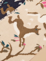 Joules Rilla Navy & Oatmeal Pack Of Two Trainer Socks - Image 2 of 3