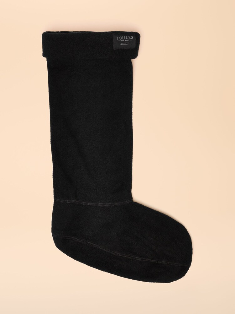Joules Pemberton Black Fleece Welly Sock - Image 1 of 3