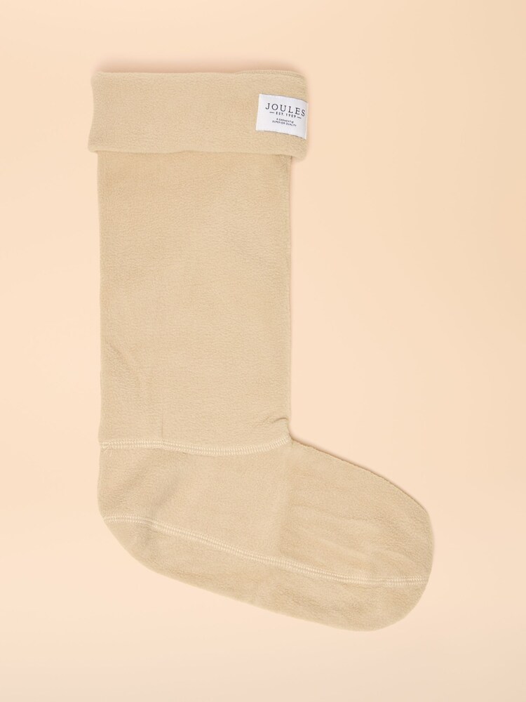 Joules Pemberton Neutral Fleece Welly Sock - Image 1 of 3
