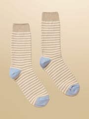Joules Cosy Oatmeal Socks - Image 1 of 3