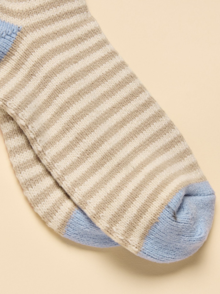 Joules Cosy Oatmeal Socks - Image 3 of 3