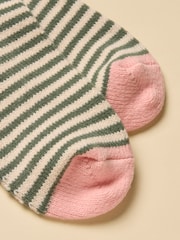 Joules Cosy Khaki Green Socks - Image 3 of 3