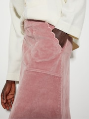 Monsoon Pink Malika Cord Midi Skirt - Image 4 of 5