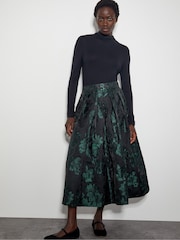 Monsoon Julie Jacquard Skirt - Bild 1 von 6