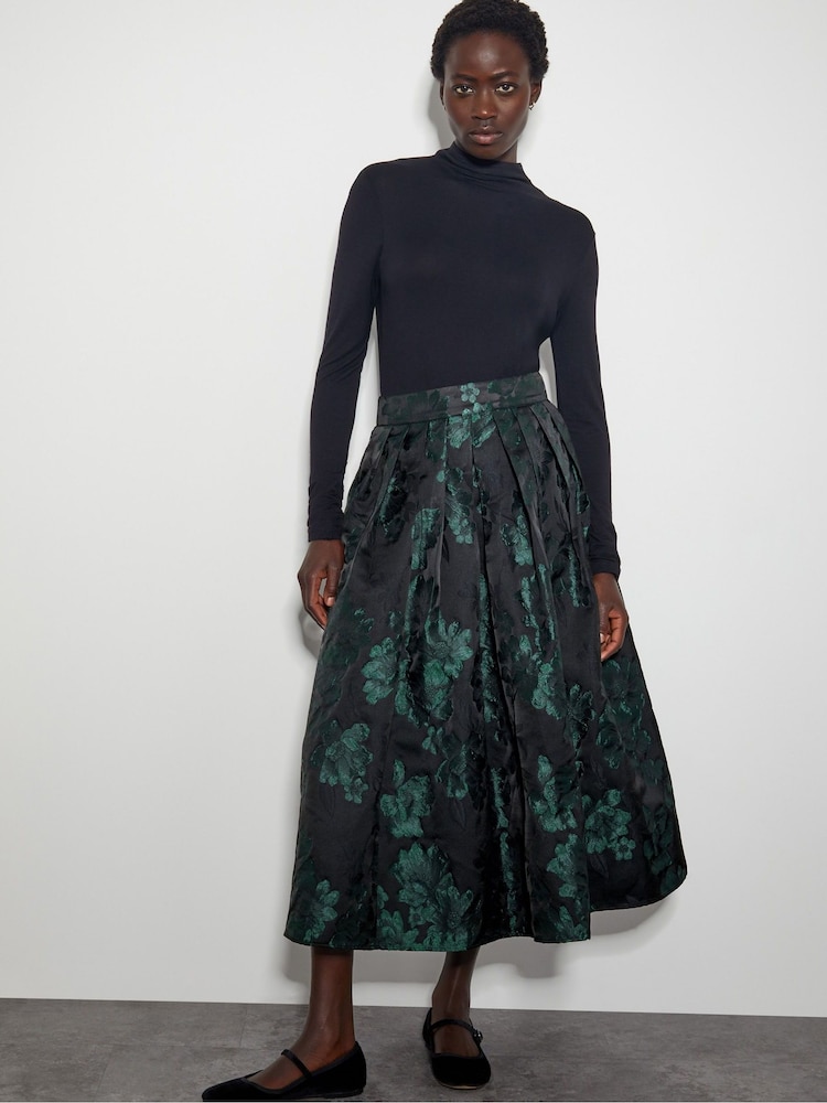 Monsoon Julie Jacquard Skirt - Bild 1 von 6