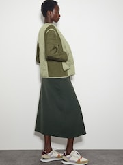 Двухцветная стеганая куртка Monsoon Lulu - Image 5 of 6