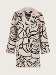 Monsoon Natural Ria Rose Knit Jumper Dress - Image 6 of 6