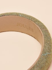 Joules Tessie Green Tweed Headband - Image 8 of 8