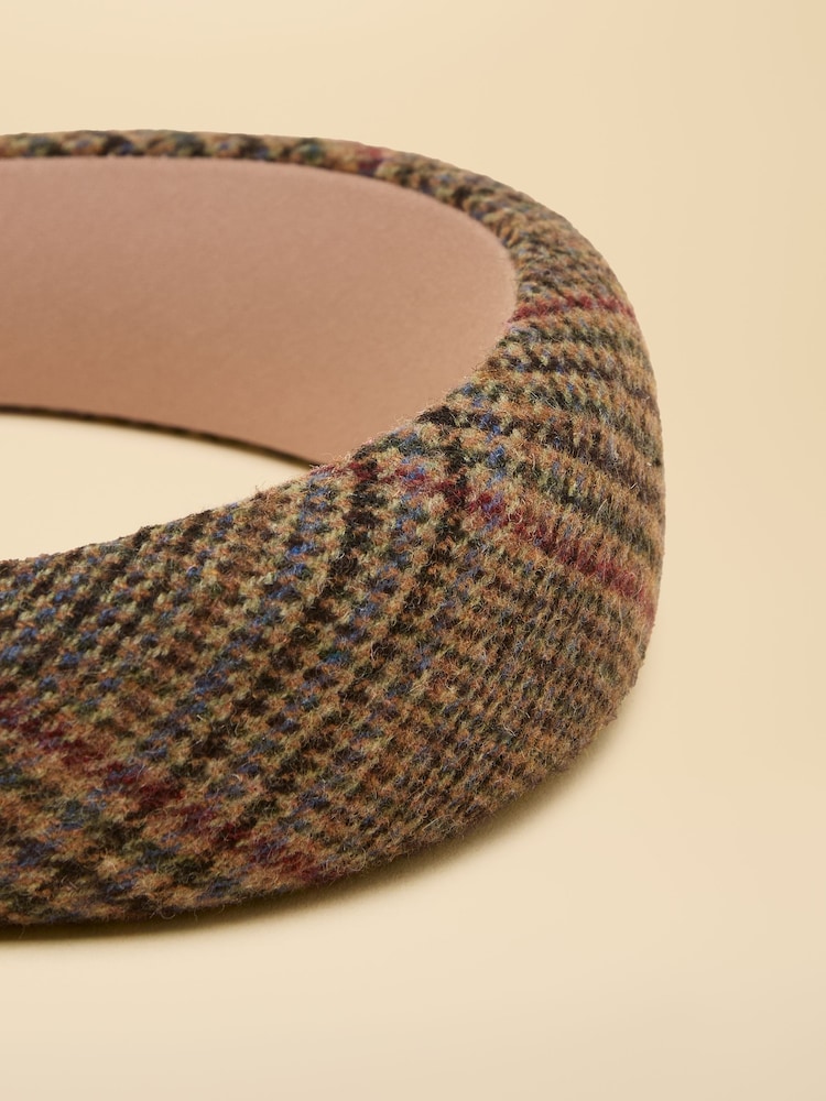 Joules Tessie Neutral Tweed Headband - Image 6 of 6 Joules Tessie Neutral Tweed Headband - Image 6 of 6
