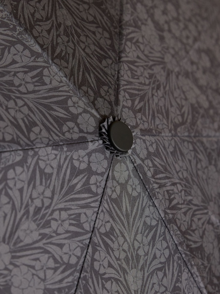 Joules Rayne Black Printed Umbrella - Image 2 of 7
