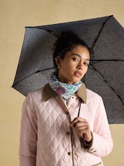 Joules Rayne Black Printed Umbrella - Image 5 of 7