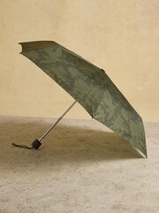 Joules Rayne Green Printed Umbrella - Image 1 of 7