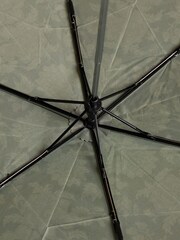 Joules Rayne Green Printed Umbrella - Image 3 of 7