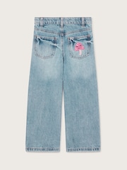 Monsoon Blue Mushroom Denim 100% Cotton Jeans - Image 2 of 3