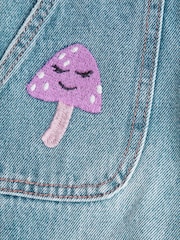 Monsoon Blue Mushroom Denim 100% Cotton Jeans - Image 3 of 3