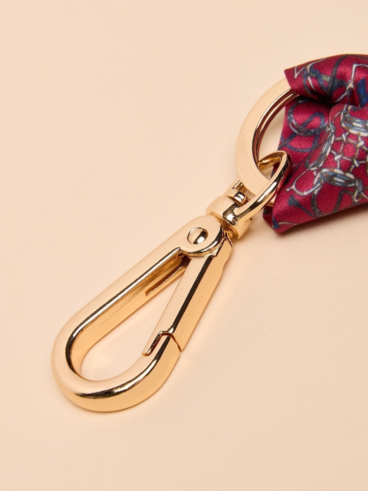 Joules Amber Berry Red Keyring - Image 2 of 3