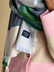 Grün & Blau - Joules – Bracewell – großer Schal - Bild 4 von 7