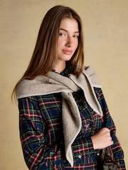 Joules Kendra Oat Triangle Scarf - Image 1 of 7