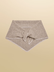 Joules Kendra Oat Triangle Scarf - Image 6 of 7