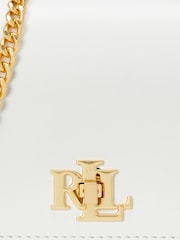 Lauren Ralph Lauren Leather Chain Crossbody Turn Lock Bag - Image 6 of 8