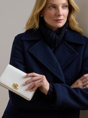 Lauren Ralph Lauren Leather Chain Crossbody Turn Lock Bag - Image 7 of 8