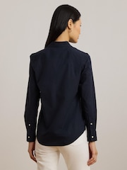 Lauren Ralph Lauren Easy Care Stretch Logo Cotton Shirt - Image 2 of 8