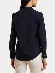Lauren Ralph Lauren Easy Care Stretch Logo Cotton Shirt - Image 5 of 8