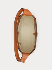 Lauren Ralph Lauren Tanner Lock Structured Leather Bag - Image 7 of 8