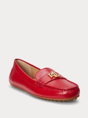 Lauren Ralph Lauren Barnsbury Soft Nappa Usnjeni mokasini čevlji - Slika 1 iz 4